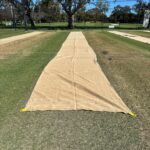 Hessian Cricket Cover